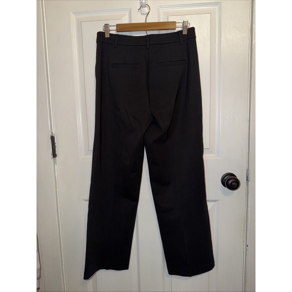 NEW Boden Women's Pimlico Ponte Trousers Solid Black Size 8P Straight Leg‎ - Picture 5 of 9